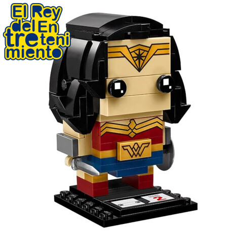 Lego Brick Headz Figura Mujer Maravilla 41599 Lego Brick Headz Figura Mujer Maravilla 41599