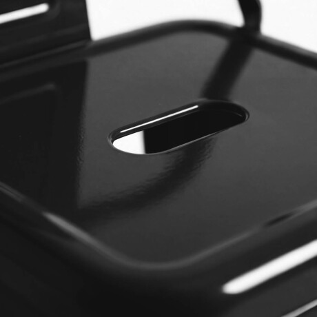 Butaca Banqueta Taburete Metálica Tolix Alta Respaldo Negro