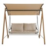 HAMACA BEIGE C/TECHO 194X136X173CM Unica