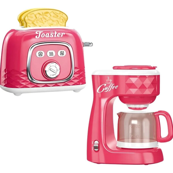 Set De Tostadora Y Cafetera Vintage Infantil Set De Tostadora Y Cafetera Vintage Infantil