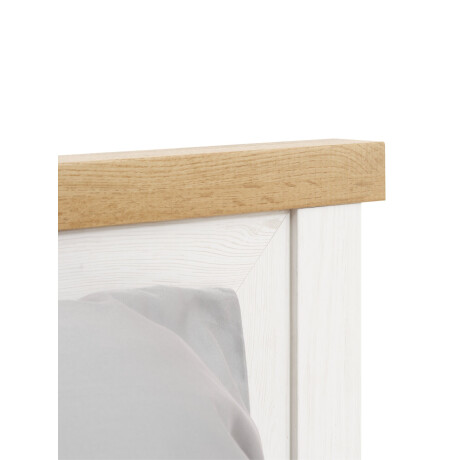 Estructura Cama Markskel 90X200 Roble/Blanco