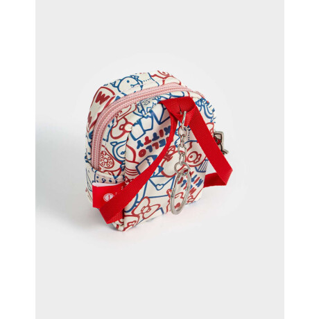 Llavero & Charm Mini Mochila ''hello Kitty'' Combinacion Multicolor