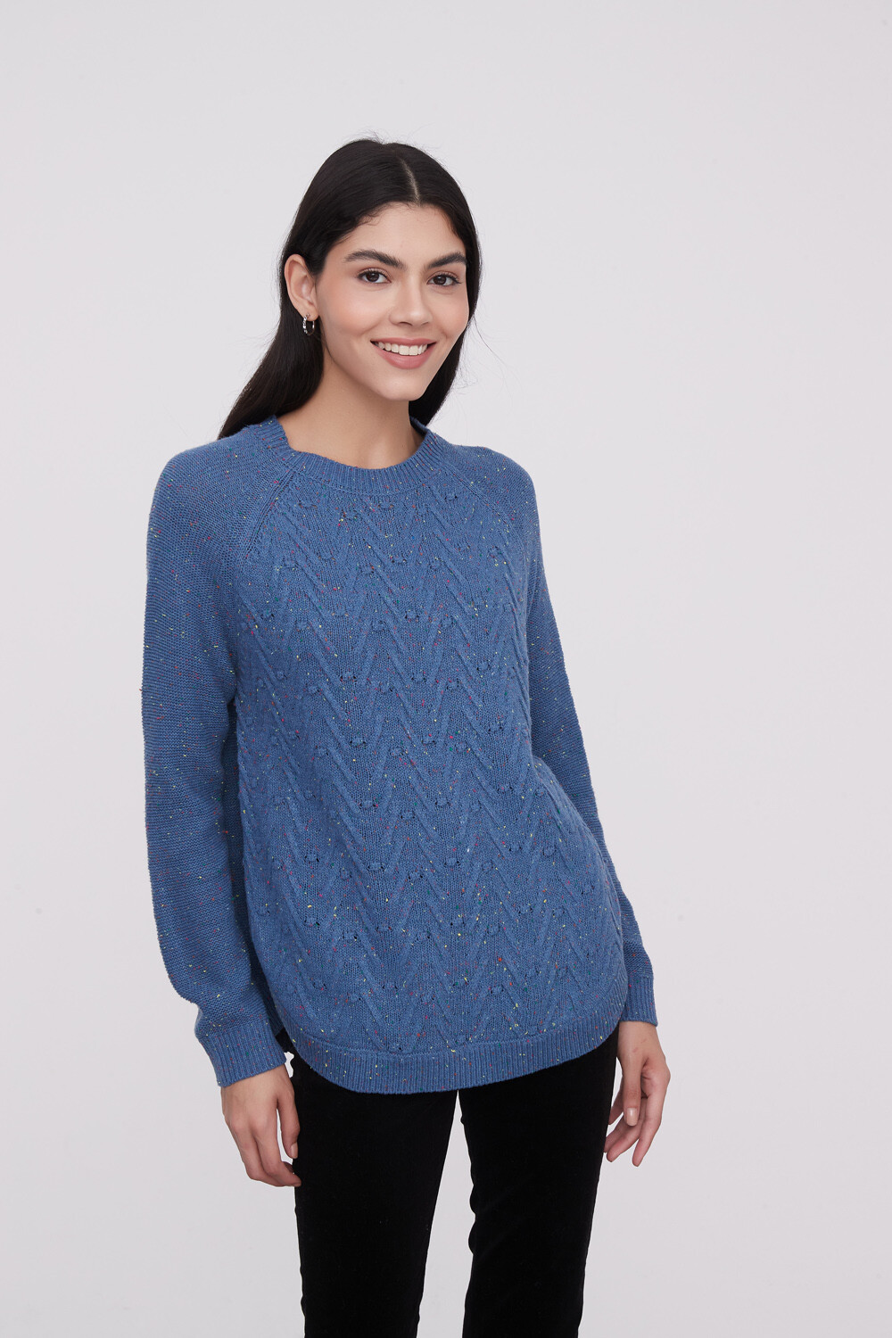 Sweater Pier Azul Piedra