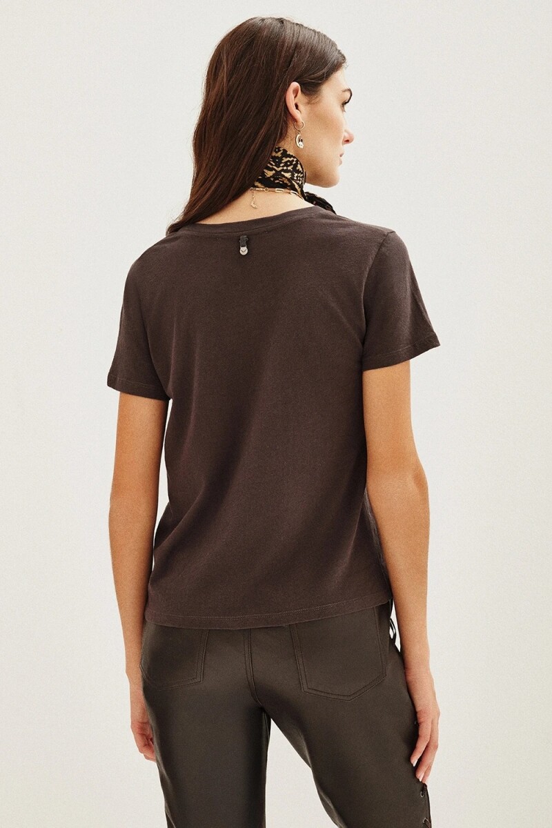 Remera Spook Show Gris Oscuro