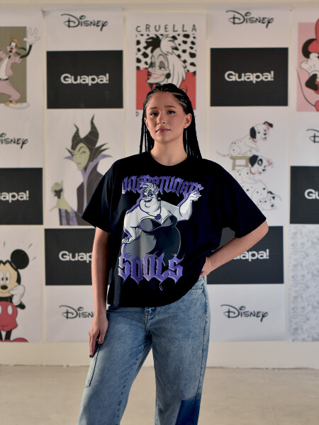 REMERA UNFORTUNATE SOULS ESTAMPADO 1