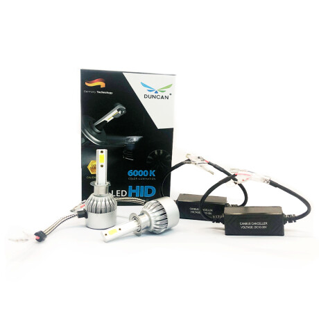 LAMPARA - KIT LED C6 H1 CANBUS NO AFECTA COMPUTADORA DUNCAN LAMPARA - KIT LED C6 H1 CANBUS NO AFECTA COMPUTADORA DUNCAN