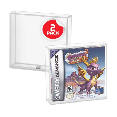 Protectores para juegos de GBA (Caja)(2 protectores de acrilico) *No incluye juegos* Protectores para juegos de GBA (Caja)(2 protectores de acrilico) *No incluye juegos*