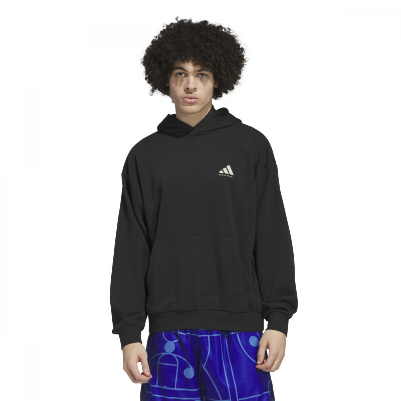 Canguro Basketball ADIDAS SLCT GFX HOODY de Hombre - JC5742 Negro