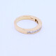 Anillo medio sin fin oro 18k engarce carril con brillantes. Anillo medio sin fin oro 18k engarce carril con brillantes.