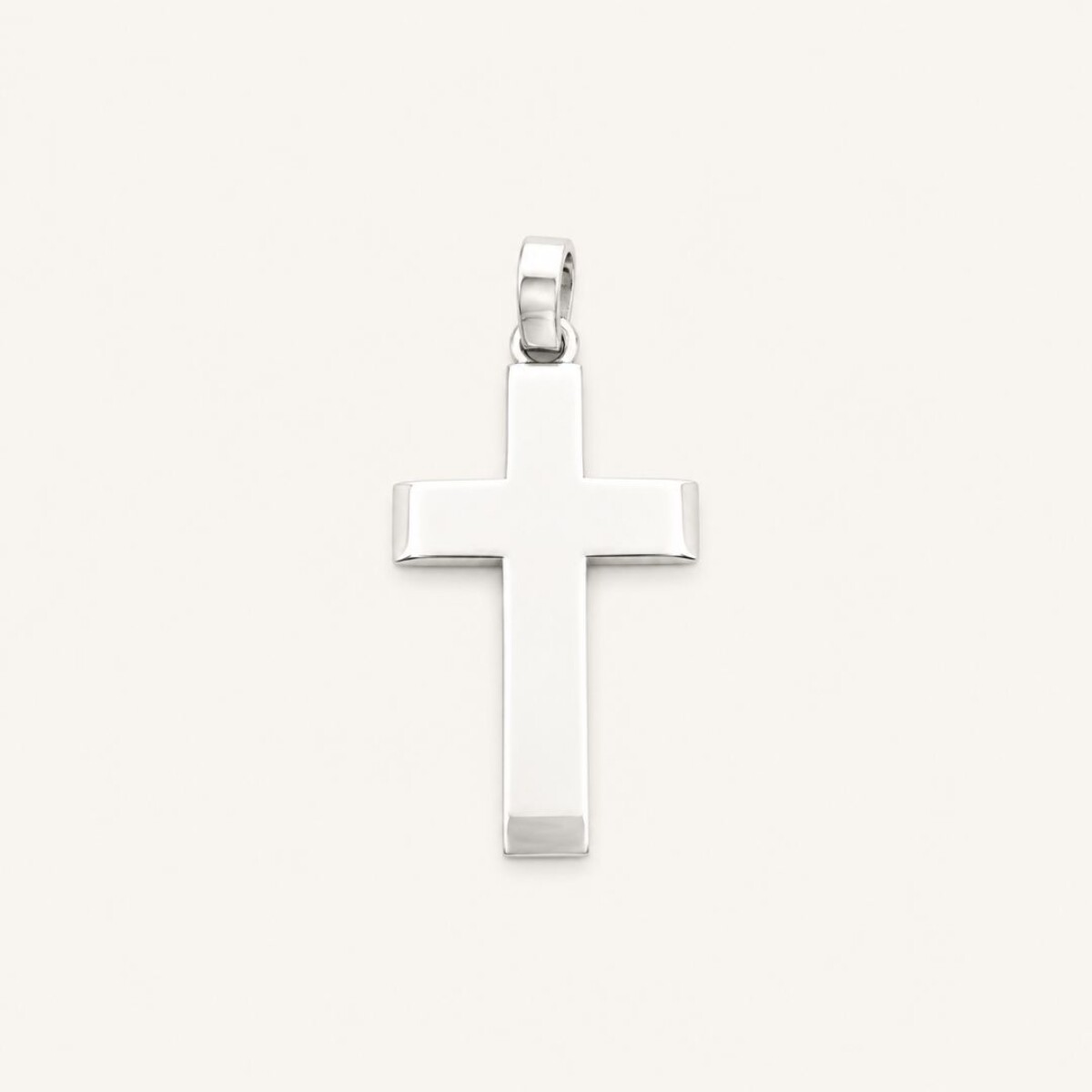 Cruz Lisa N°2 - Plata 925 