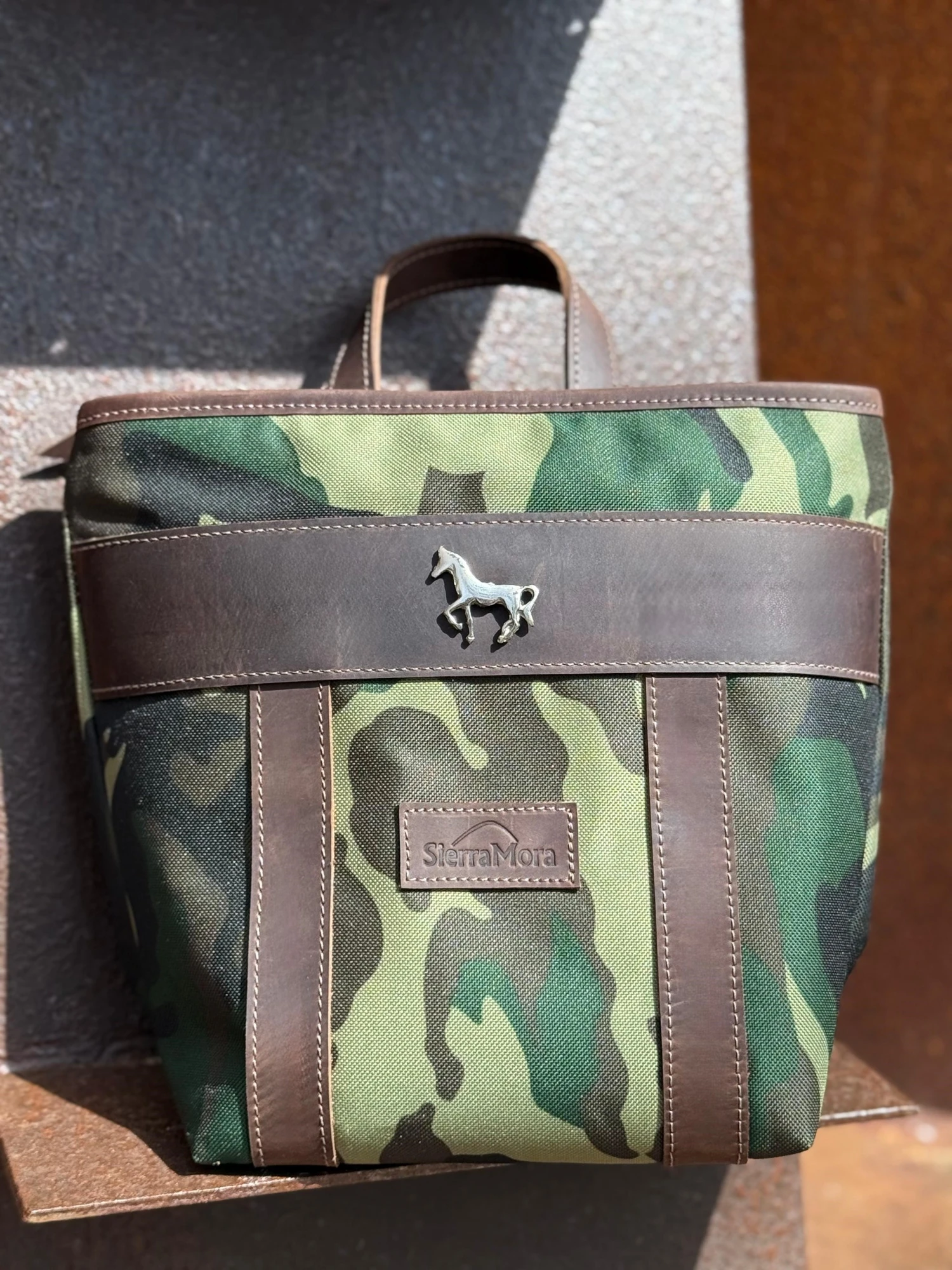 Mini Mustang Backpack - Choco