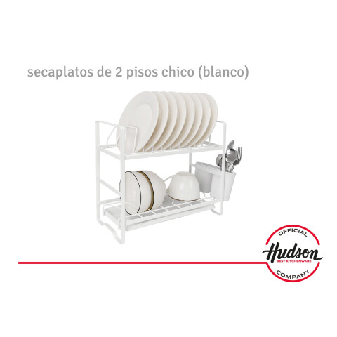 Escurridor De Platos Blanco 2 pisos Chico Escurridor De Platos Blanco 2 pisos Chico