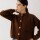 CARDIGAN TERRO PICK Chocolate