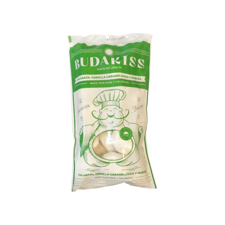 Budakiss de CALABAZA y CEBOLLA CARAMELIZADA - Masa con Papa y Calabaza x750grs Budakiss de CALABAZA y CEBOLLA CARAMELIZADA - Masa con Papa y Calabaza x750grs