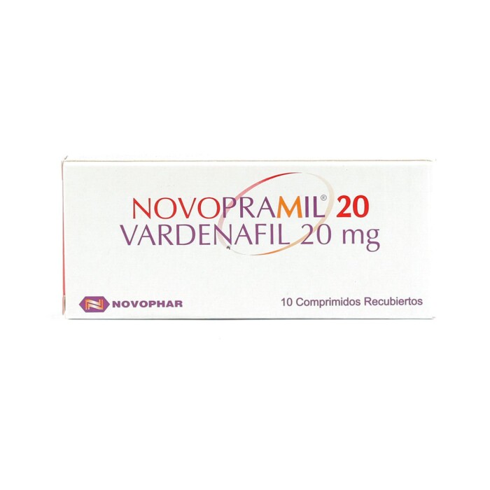 NOVOPRAMIL 20 MG. CJ X 10 COMP. única