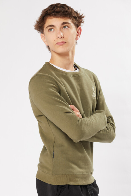 SWEATER LURO TEEN RUSTY Militar