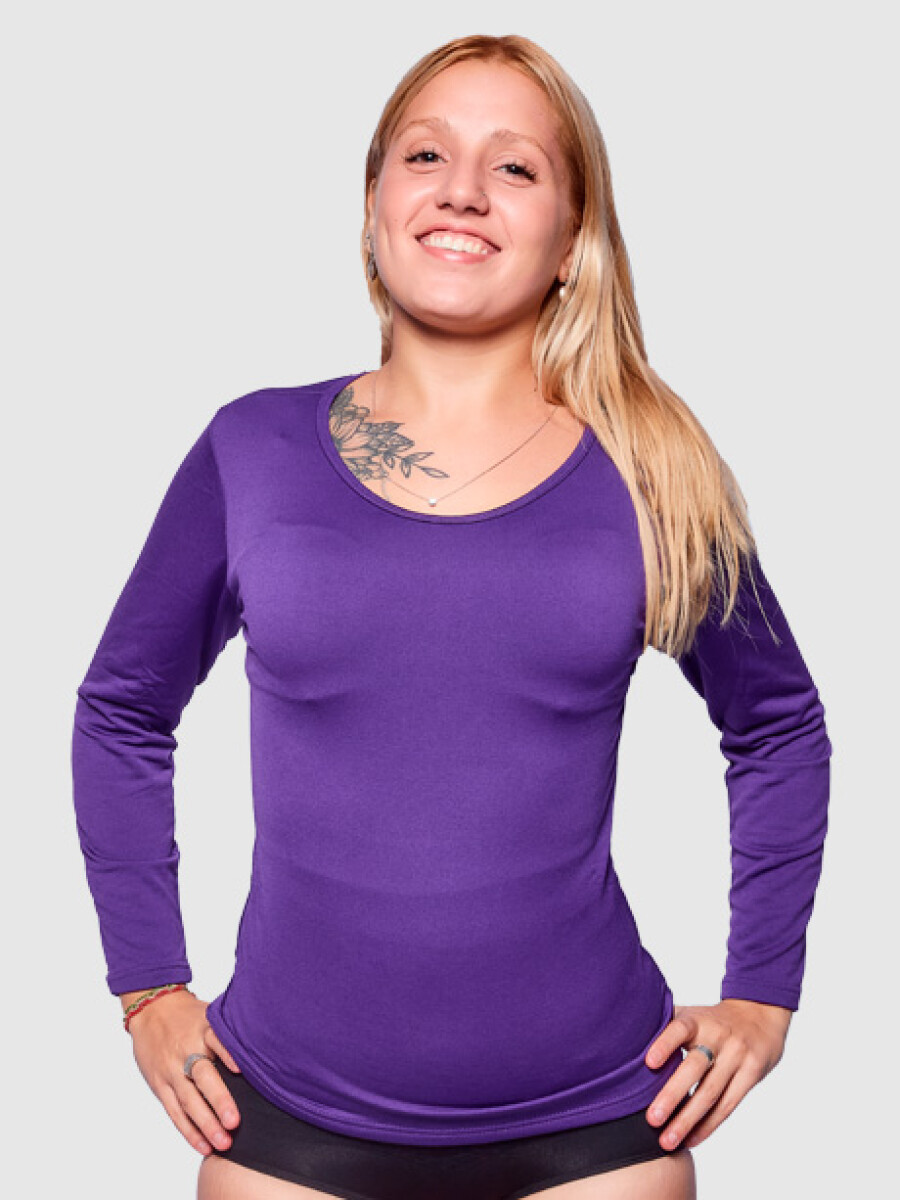 Camiseta térmica - Violeta 