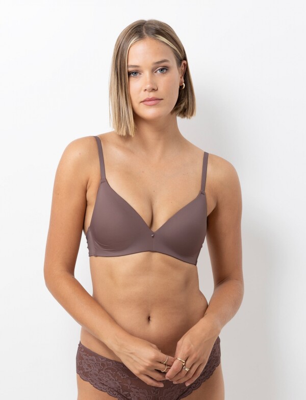 Bra C/copa Wirefree LAVANDA OSCURO