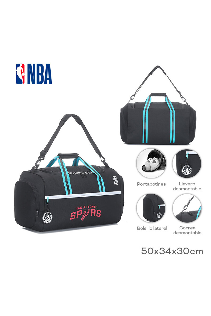 Bolso San Antonio Spurs NBA Negro