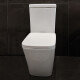 Inodoro Con Tapa Cierre Suave 2 Pcs Descarga 25Cm. Linea Hazen Aqualia BLANCO
