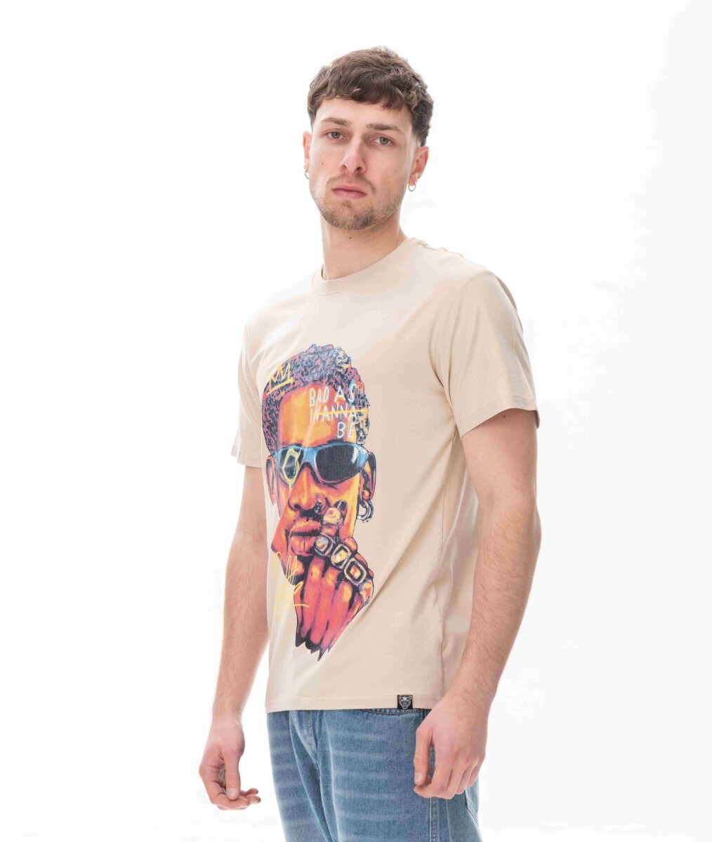 Remera Pistul - Beige 