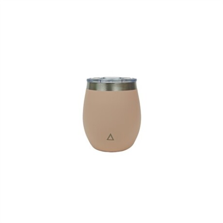 Mate de acero inoxidable con tapa Rosa