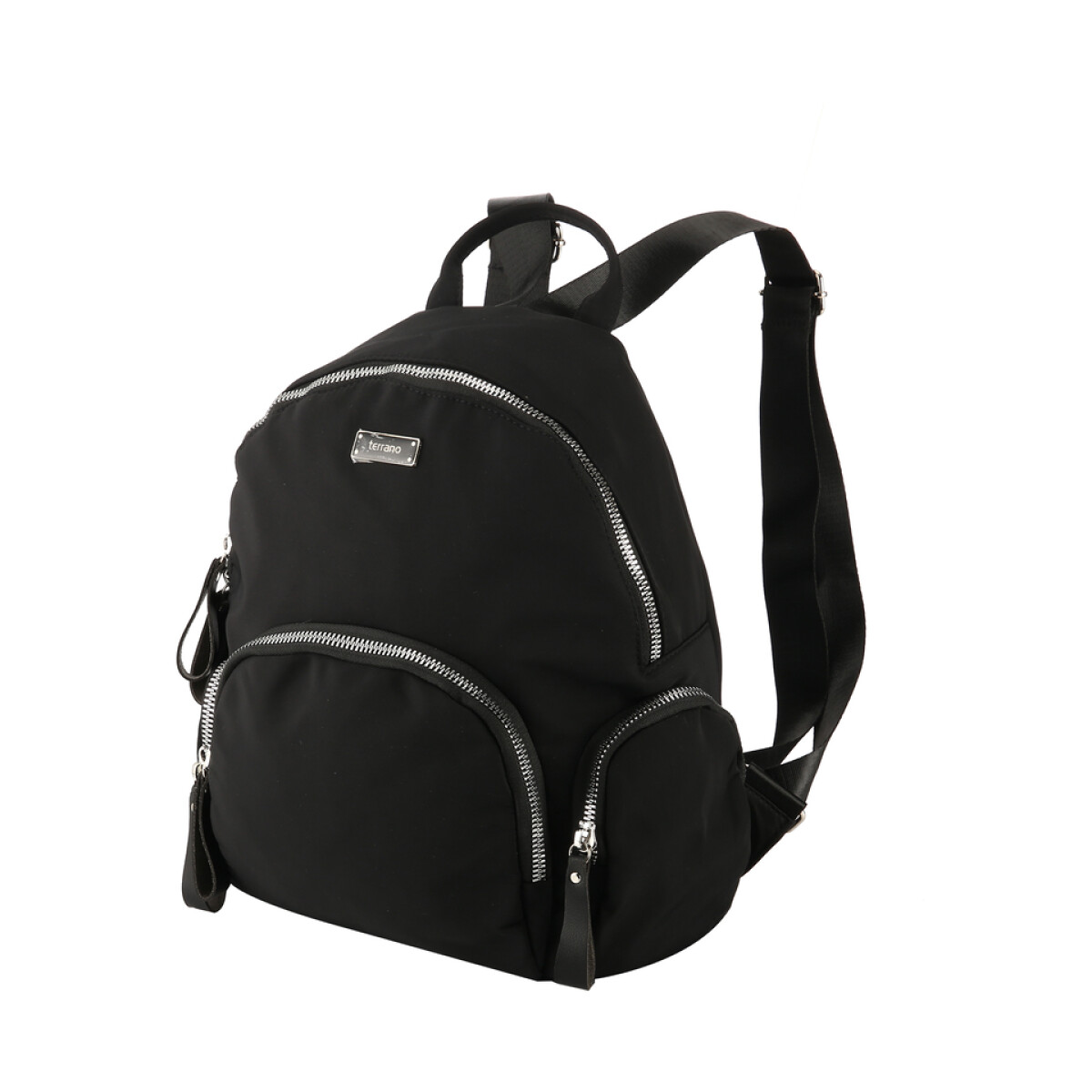 Mochila Lona Basic - Negro 