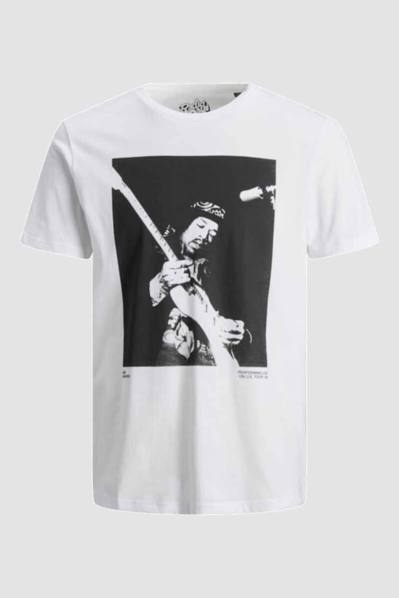 Camiseta Hendrix White