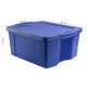 Set x3 Caja organizadora 55 lts Fullbox AZUL