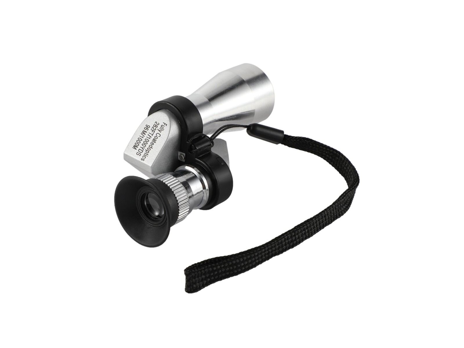 Telescopio Portátil Compacto Visión Nocturna 8x2 Binocular - Color Plateado 