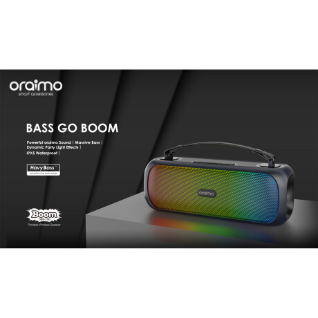 Parlante Inalámbrico Oraimo Boom 30w Ipx5 Bluetooth 001