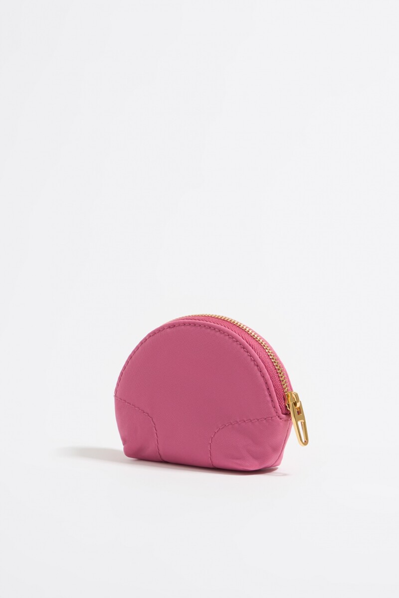 MONEDERO NYLON Fucsia