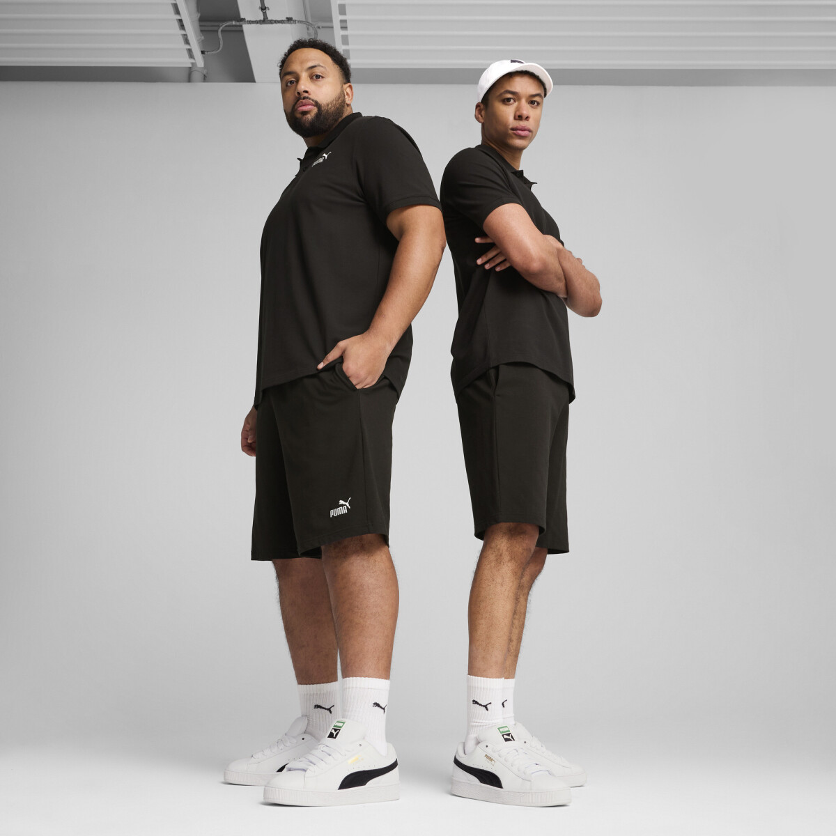 ESS Nş1 logo Jersey Shorts 68260001 - Negro 