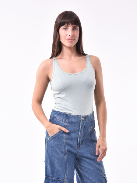 MUSCULOSA INTERIOR VERDE CLARO