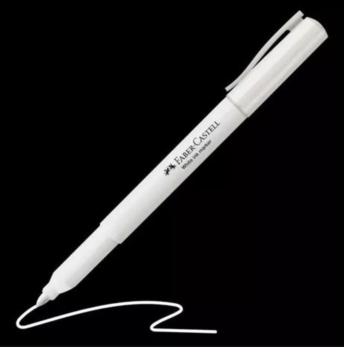 Marcador Permanente Blanco Faber-Castell 