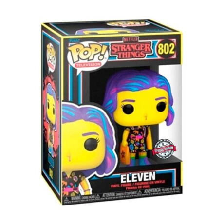 Eleven In Mall Outfit - Stranger Things (Exclusivo - Black Light) - 802 Eleven In Mall Outfit - Stranger Things (Exclusivo - Black Light) - 802