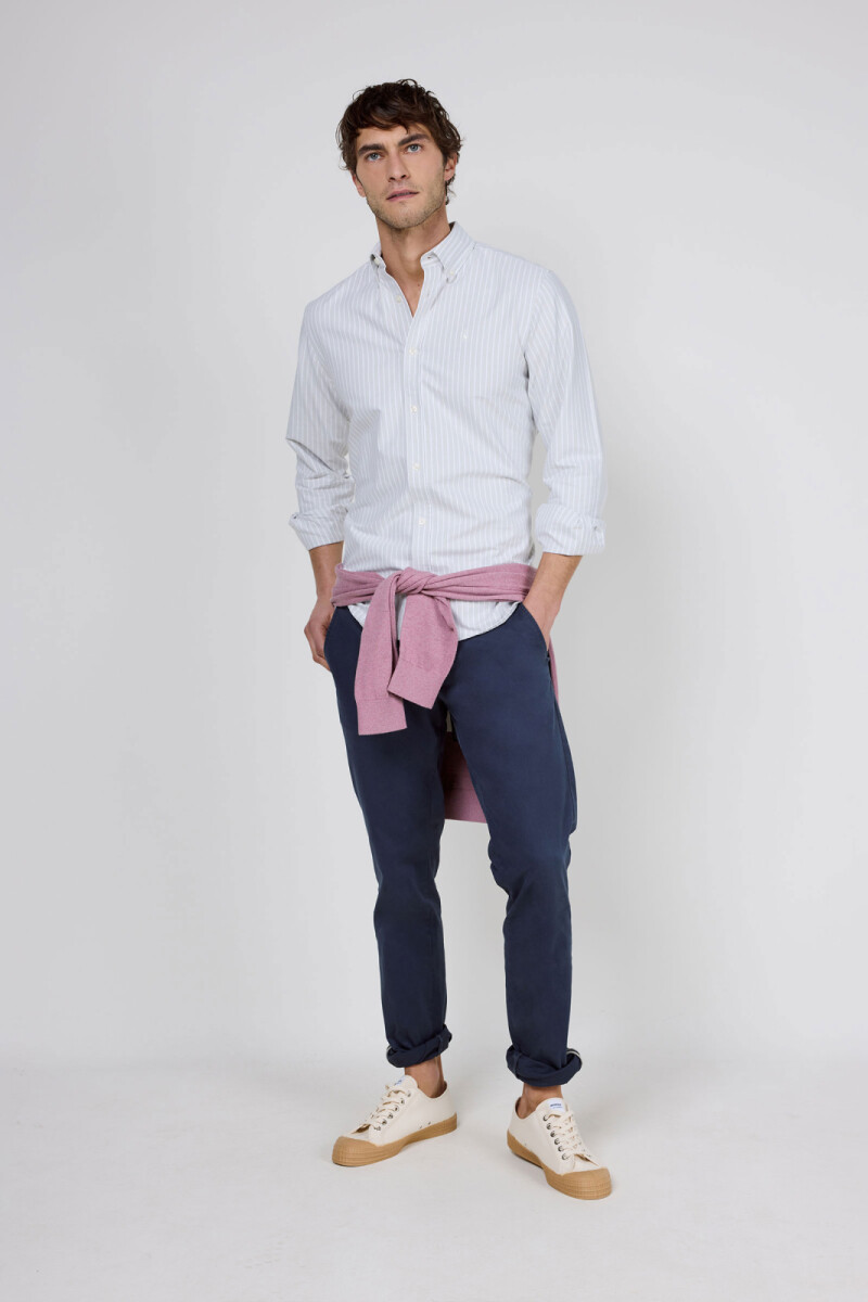 Camisa Oxford Butcher Verde