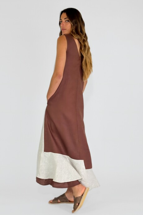 VESTIDO CAMILA Chocolate