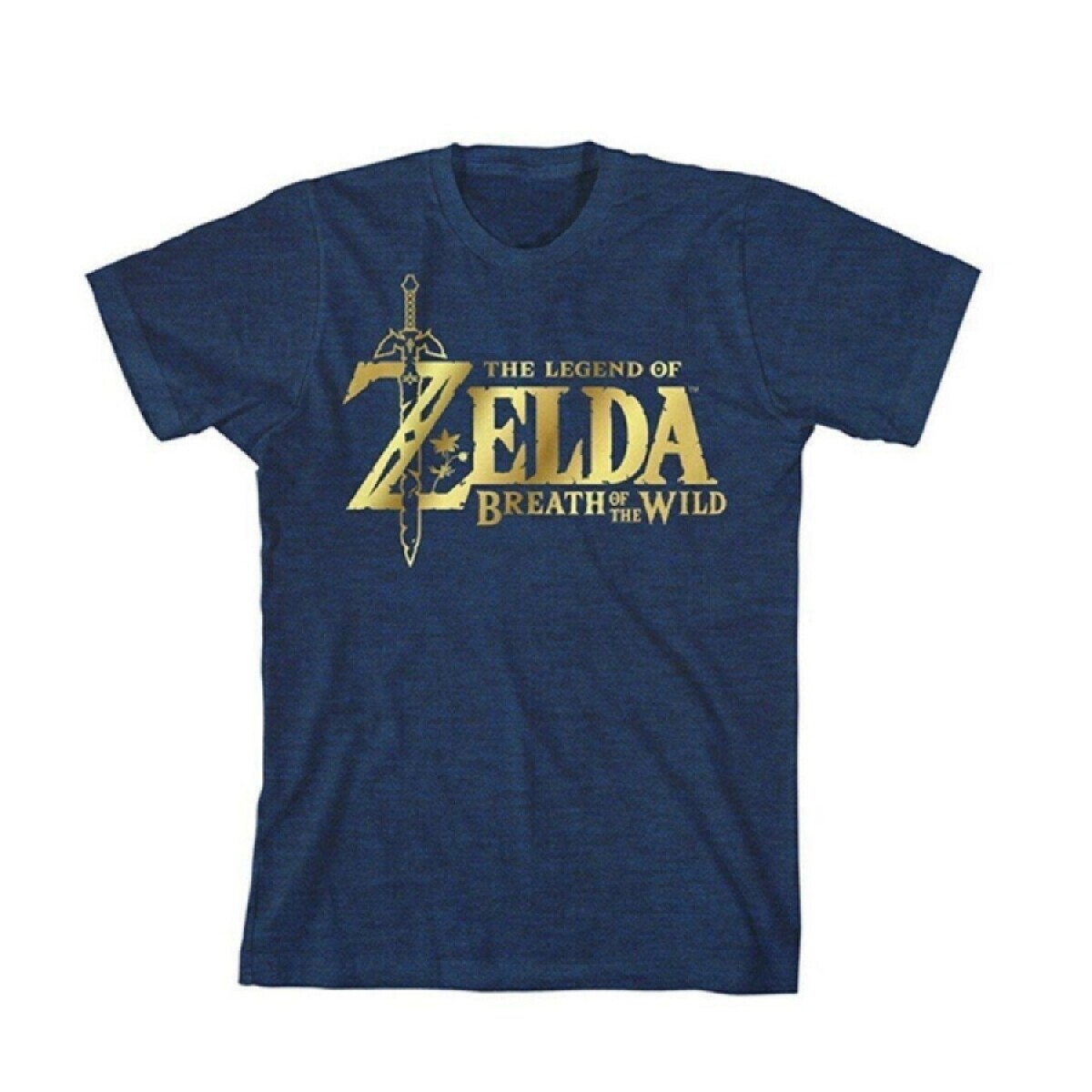 Remera Breath Of The Wild Zelda Logo - Talle L 