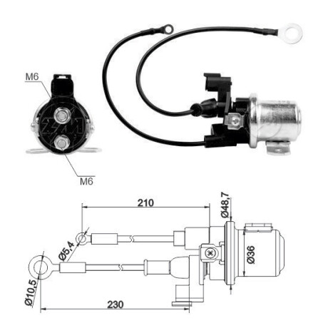 AUTOMATICO DE ARRANQUE VOLVO VOLVO FH SISTEMA MITSUBISHI AUXILIAR 24V ZM AUTOMATICO DE ARRANQUE VOLVO VOLVO FH SISTEMA MITSUBISHI AUXILIAR 24V ZM
