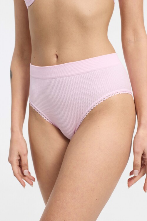 Bombacha Pimenton Trenza Rosa Candy