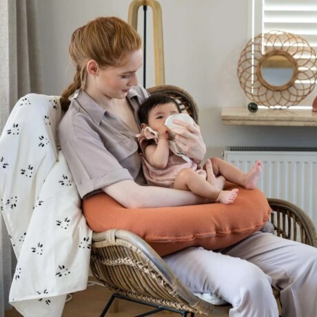 Almohadon de lactancia Softy Terracota