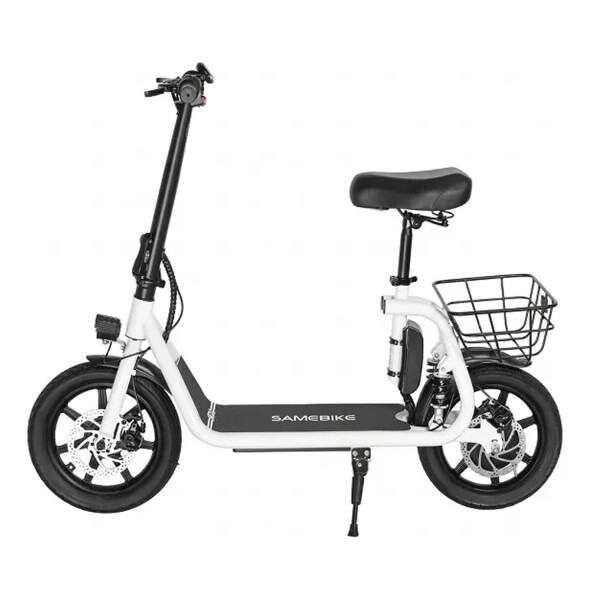 Monopatín Bicicleta Scooter Samebike Sm-c02 500w BLANCO
