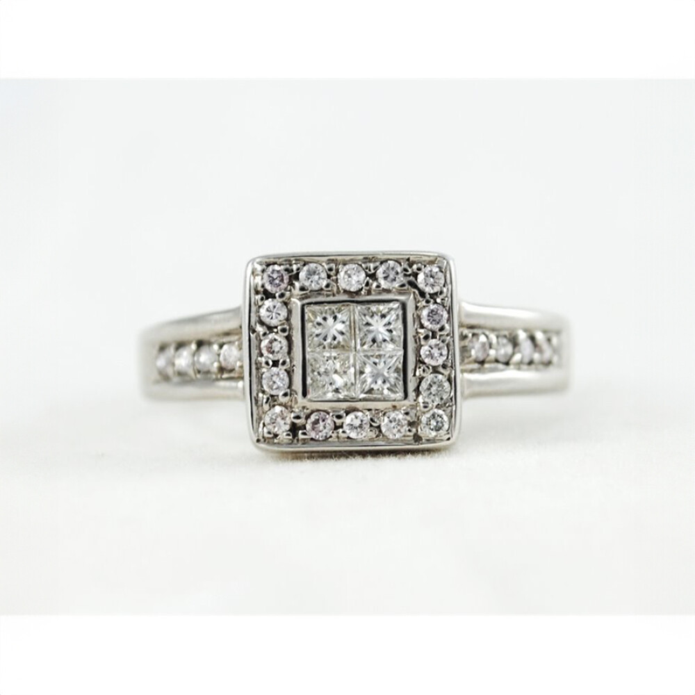 Anillo Oro 18K Y Brillantes Anillo Oro 18K Y Brillantes