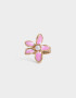 Anillos Medianos y Grandes Con flores Anillo Metal Con Flor - Dorado