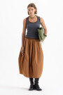 POLLERA OLIVIA Caramelo