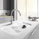 Griferia Cocina Bimando En Cromo CROMO