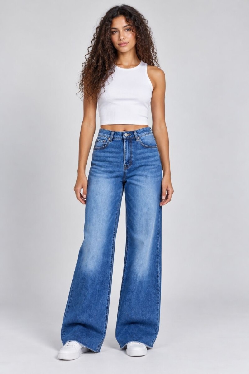 VAQUERO SLOWLY LYRA ANCHO - MED BLUE 