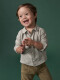 Camisa De Cuadros Gris Melange