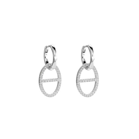 Aros Stormi Oval - Plata 925 Aros Stormi Oval - Plata 925